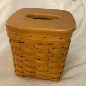 Longaberger Tissue Basket